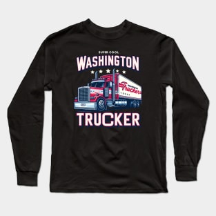 Washington Trucker Long Sleeve T-Shirt